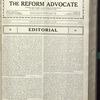 The Reform advocate