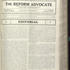 The Reform advocate