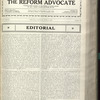 The Reform advocate