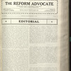 The Reform advocate