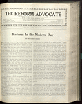The Reform advocate