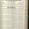 The Reform advocate