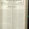 The Reform advocate