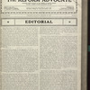 The Reform advocate