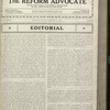 The Reform advocate