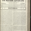 The Reform advocate