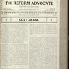 The Reform advocate