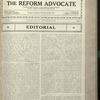 The Reform advocate