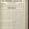 The Reform advocate