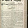 The Reform advocate