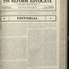The Reform advocate