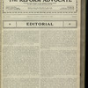 The Reform advocate