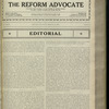 The Reform advocate