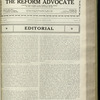 The Reform advocate