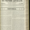 The Reform advocate