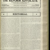 The Reform advocate
