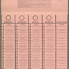 Connecticut ballot