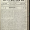 The Reform advocate