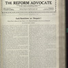 The Reform advocate