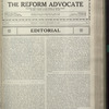 The Reform advocate