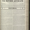 The Reform advocate