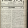 The Reform advocate