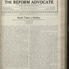 The Reform advocate