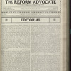 The Reform advocate