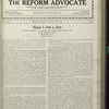 The Reform advocate