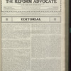 The Reform advocate