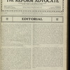 The Reform advocate