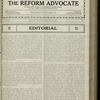 The Reform advocate