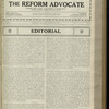 The Reform advocate