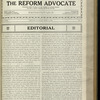 The Reform advocate