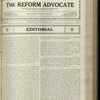 The Reform advocate
