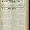 The Reform advocate