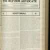 The Reform advocate