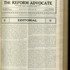 The Reform advocate