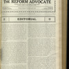 The Reform advocate