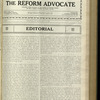 The Reform advocate