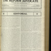 The Reform advocate