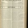 The Reform advocate