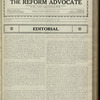 The Reform advocate