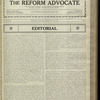 The Reform advocate