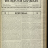 The Reform advocate