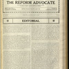 The Reform advocate