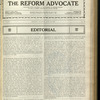 The Reform advocate