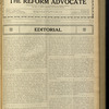 The Reform advocate
