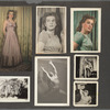 Scrapbook page with colorized drag photographs