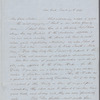 Letter to Catherine Melville